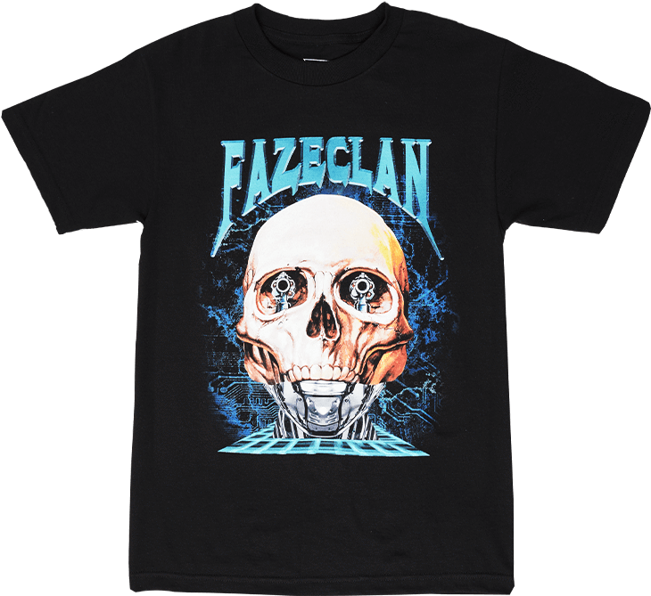 Faze Clan "skull" - Faze Clan Skull Shirt (800x800), Png Download