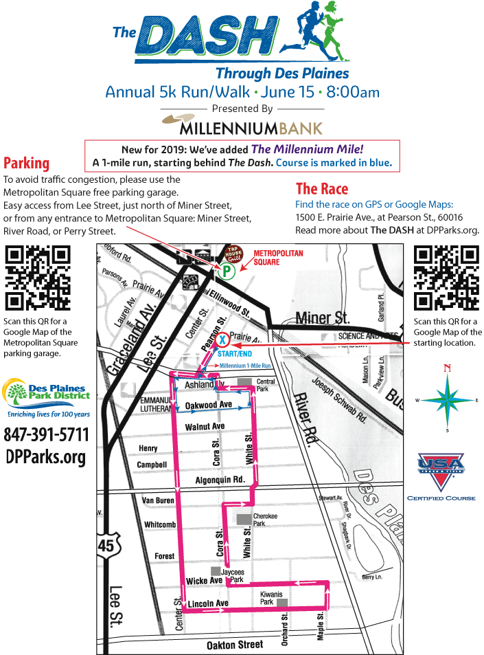 The Dash 5k Race Map - Diagram (720x972), Png Download