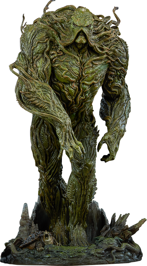 Sideshow Collectibles Swamp Thing Maquette - Swamp Thing Sideshow Collectibles (480x865), Png Download