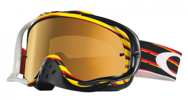 Oakley Crowbar Rouge Jaune Mx (600x600), Png Download