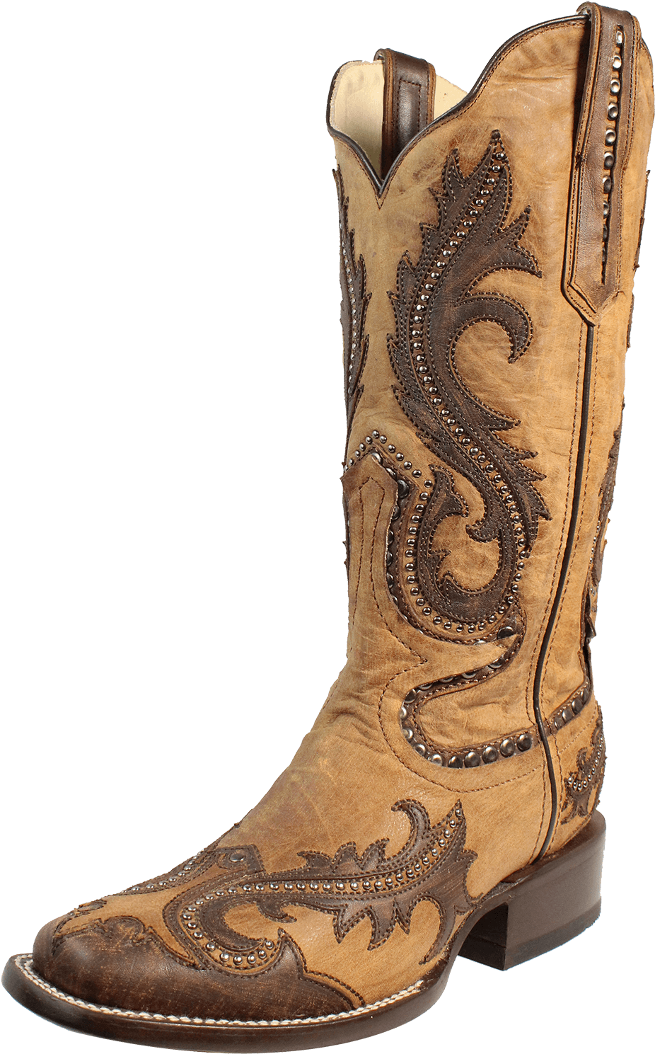 G1348 - Cowboy Boot (957x1500), Png Download