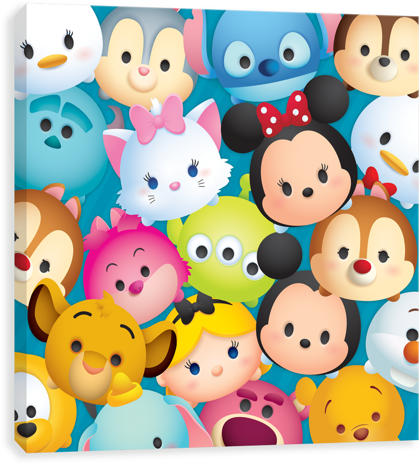 Stormtrooper Clipart Tsum Tsum - Disney Tsum Tsum (1000x1000), Png Download