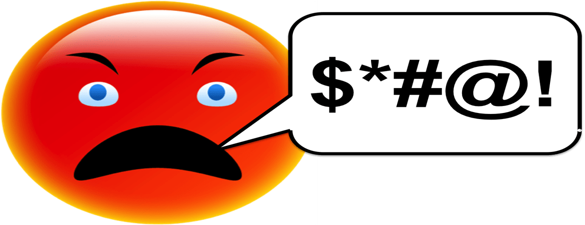 Image Royalty Free Customer Clipart Angry Customer - Unhappy Customer Icon (1170x450), Png Download