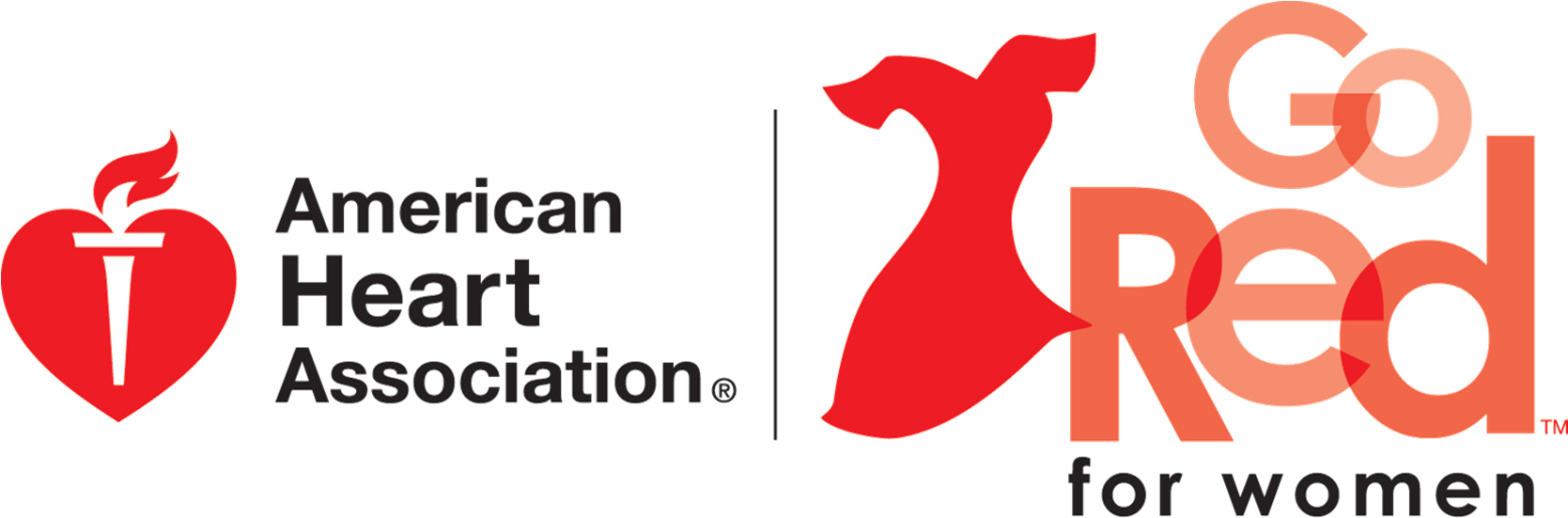 Transfo - American Heart Association Go Red For Women Logo (1668x572), Png Download