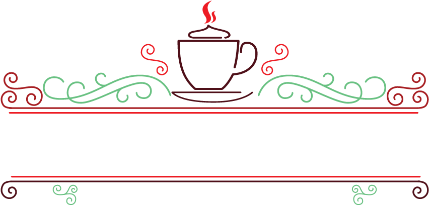 Cafe Vintage Logo Png (893x448), Png Download