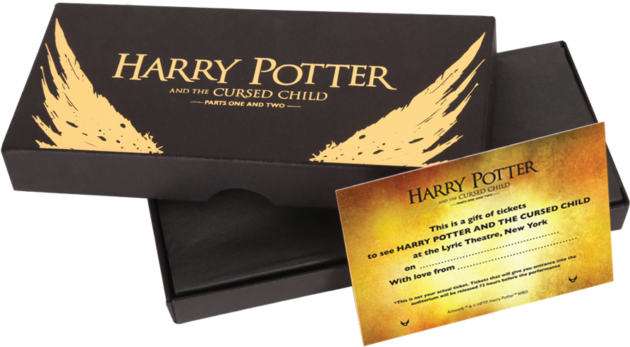 Gift2 - Harry Potter And The Cursed Child Tickets (908x651), Png Download