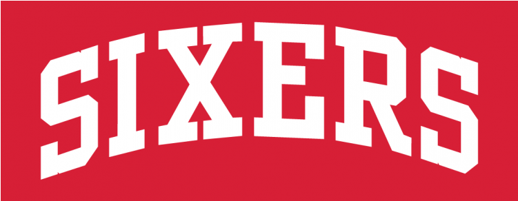 Philadelphia 76ers Logos Iron On Stickers And Peel-off - Carmine (750x930), Png Download
