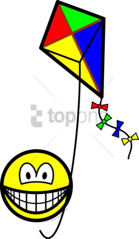 Free Png Kite Flying Smile - Smiley (480x824), Png Download