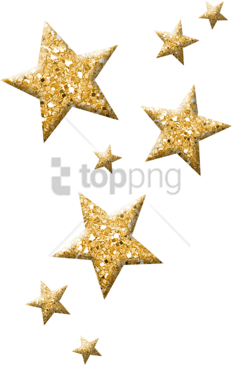 Free Png Christmas Gold Star Png Png Image With Transparent - Sparkling Star Clip Art (480x753), Png Download