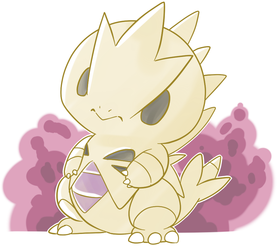 Chibi Shiny Tyranitar Fezmangaka Chibi Shiny Tyranitar - Illustration (1000x1000), Png Download