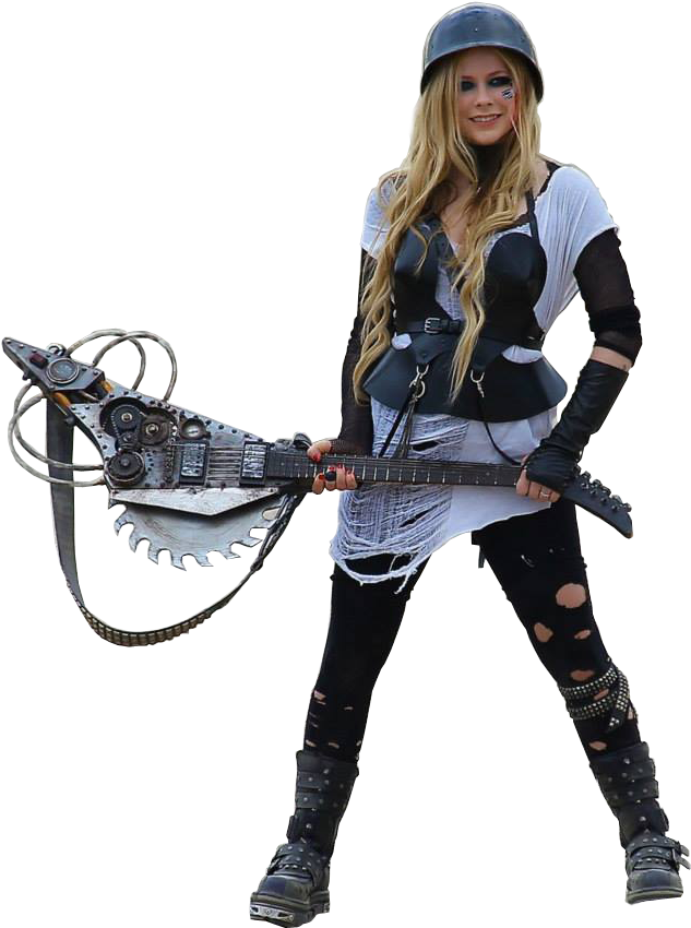 Png Rock N Roll - Avril Lavigne Rock N Roll Png (781x960), Png Download
