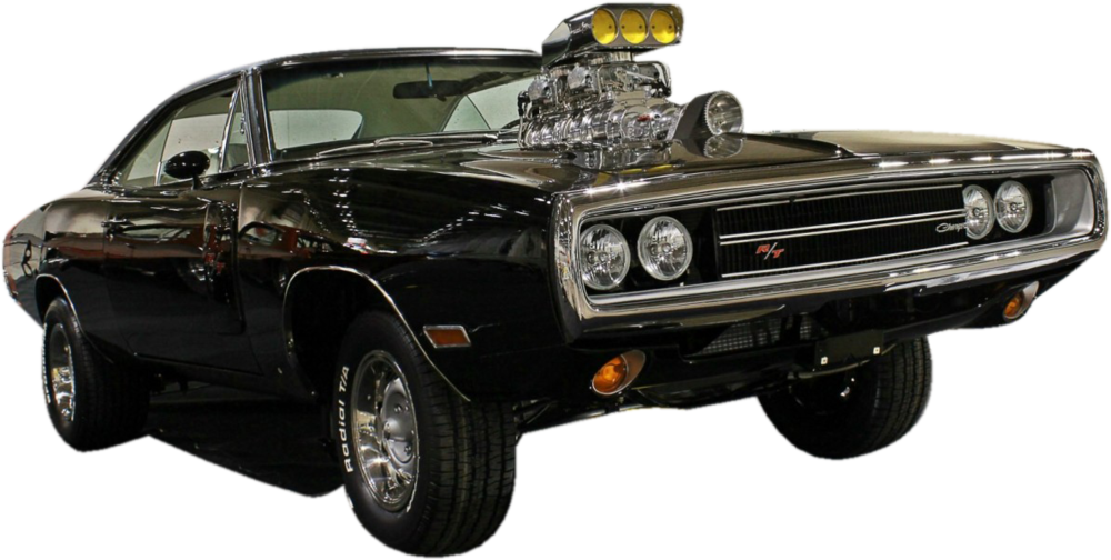 Dodge Charger - Dominic Toretto Dodge Charger 1970 (1000x504), Png Download