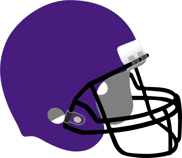 Blue Football Helmet Clipart - Blue Football Helmet Clip Art (600x519), Png Download