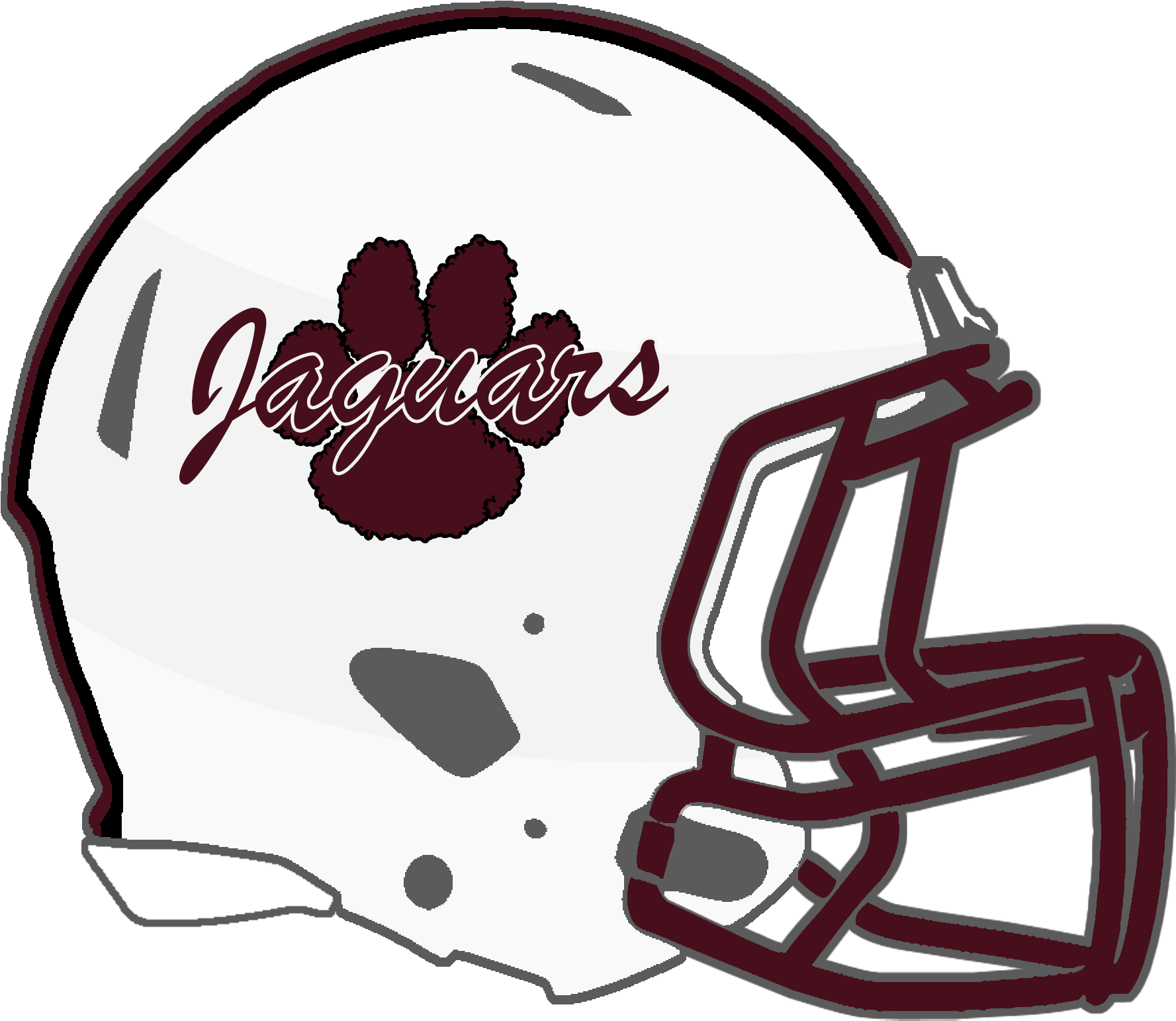 Mississippi High School Football Helmets Png Cowboys - Miss State Football Helmet (1800x1565), Png Download