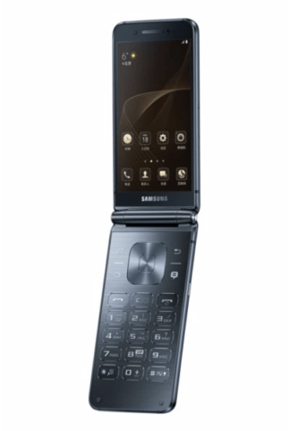 Samsung Will Be Releasing The W2017 Flip Phone In China - Feature Phone (1024x480), Png Download