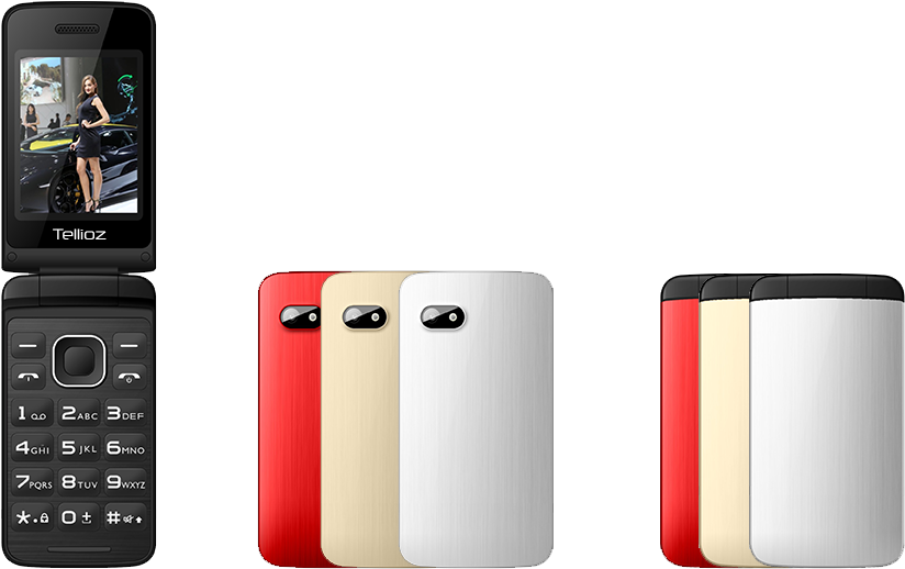 Flip Phone - Tellioz Tz Ion (960x640), Png Download