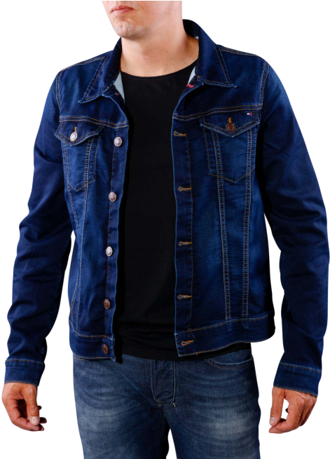 Tommy Palm Spring Jacket - Pocket (490x653), Png Download