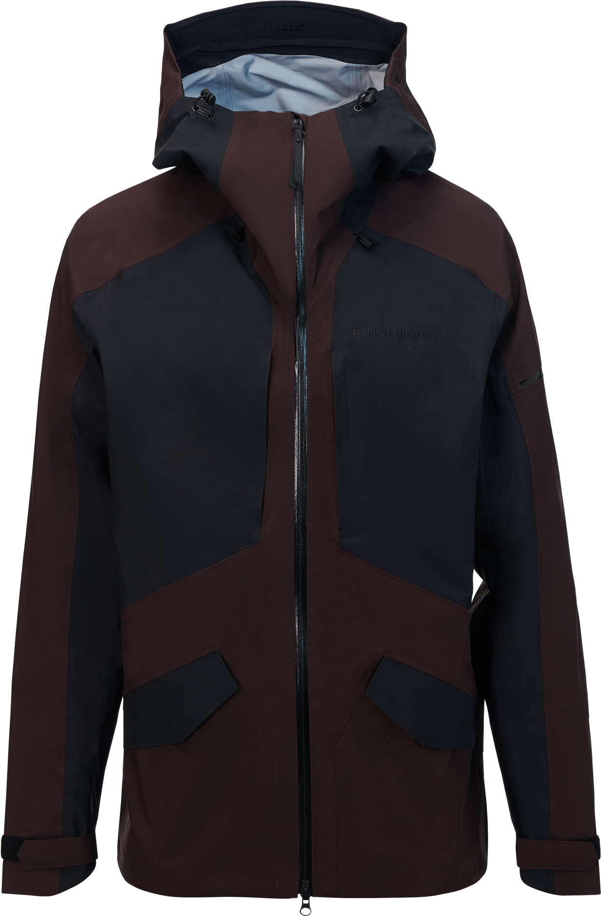 Men's Goretex Teton Shell Jacket Desert Plum - Peak Performance Teton Jacket (1500x2000), Png Download