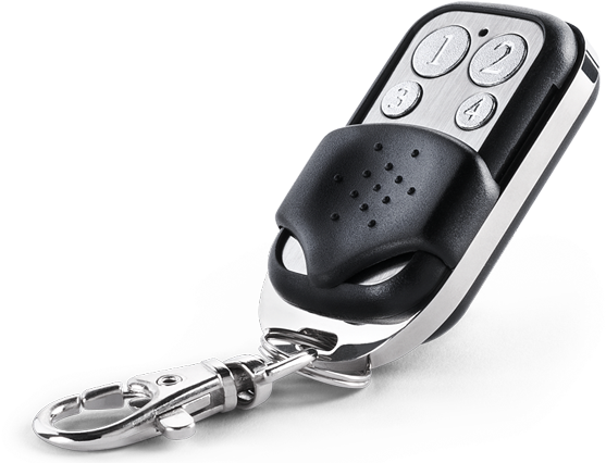 As Compact And Lightweight As A Small Car Key - Z Wave Afstandsbediening (800x450), Png Download