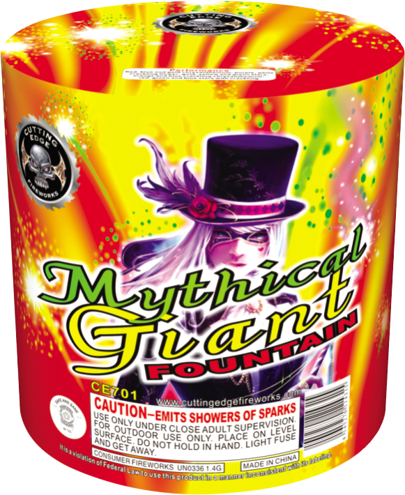 Cutting Edge Mythical Giant Fountain - Drink (581x710), Png Download