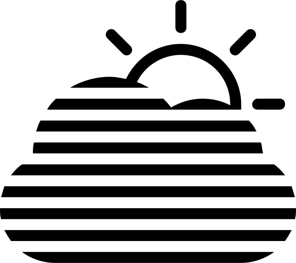 Png File Svg - Sun And Lightning Symbol (980x872), Png Download