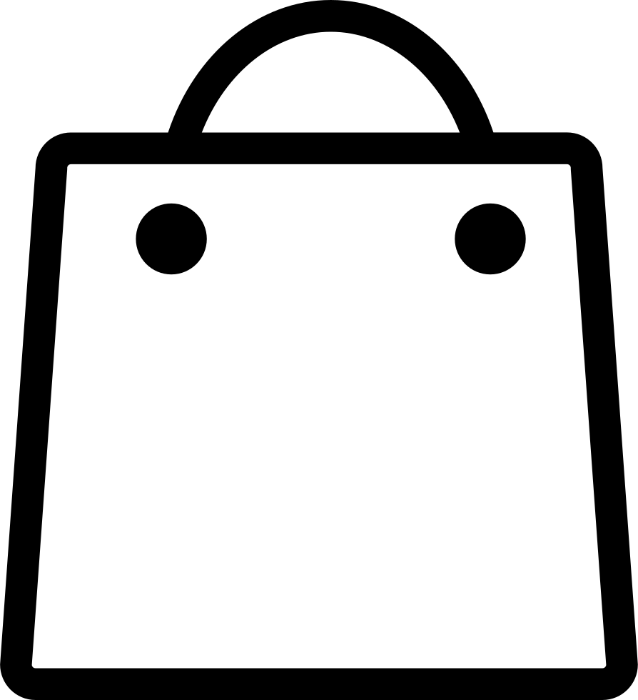 Shopping Bag Svg Png Icon Free - White Shopping Bag Icon Png (894x980), Png Download