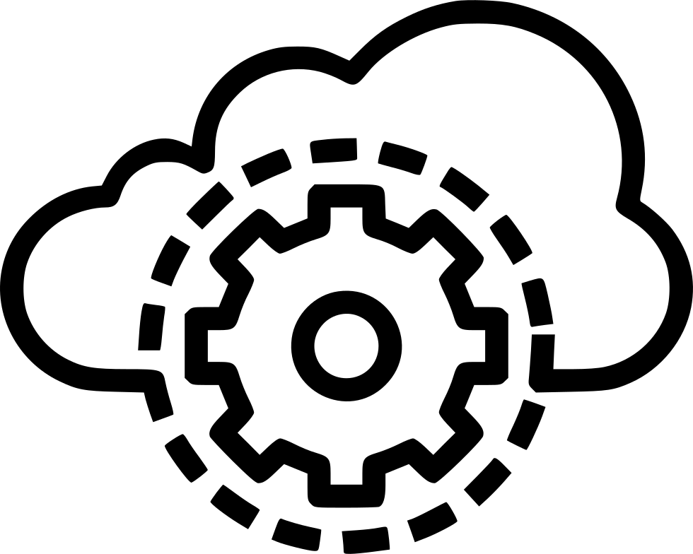 Png File Svg - Cloud Data Management Icon (980x784), Png Download