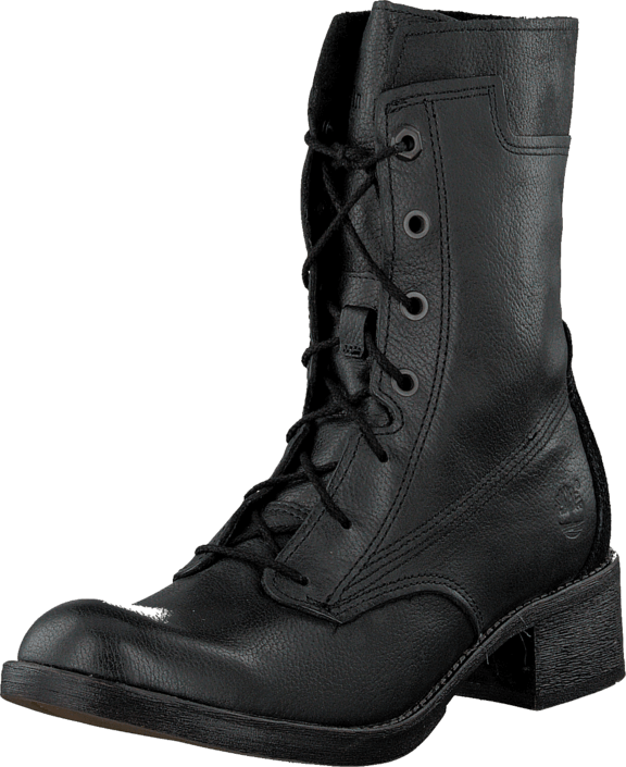 Whittemore Mid Lace Ca12h3 Black - Boot (576x705), Png Download