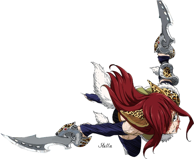 Erza Scarlet - Render - Fairy Tail Erza Render (853x640), Png Download