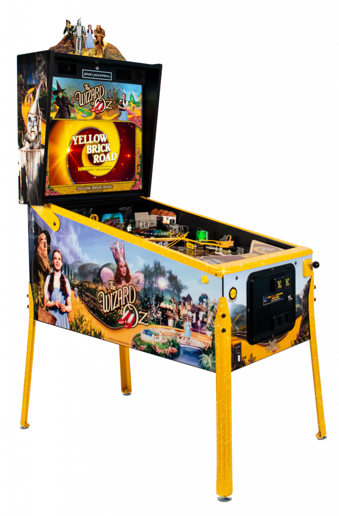 Wizard Of Oz Yellow Brick Road Edition - Pinball (673x1024), Png Download