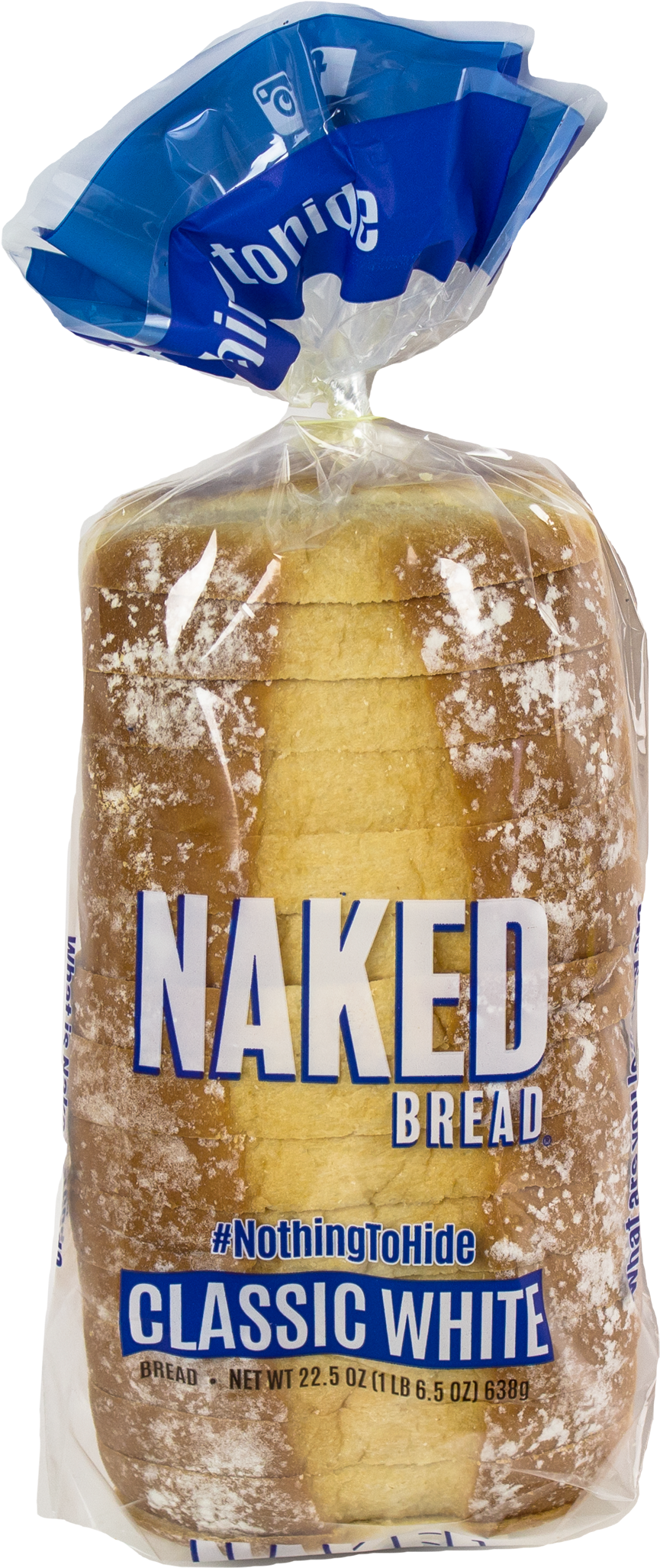 Naked Franz Bread Png (1000x2114), Png Download