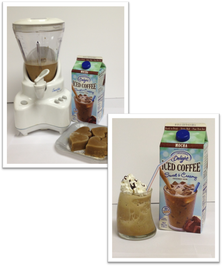 International Delight Mocha Ice Coffee Frappuccino - International Delight (726x869), Png Download
