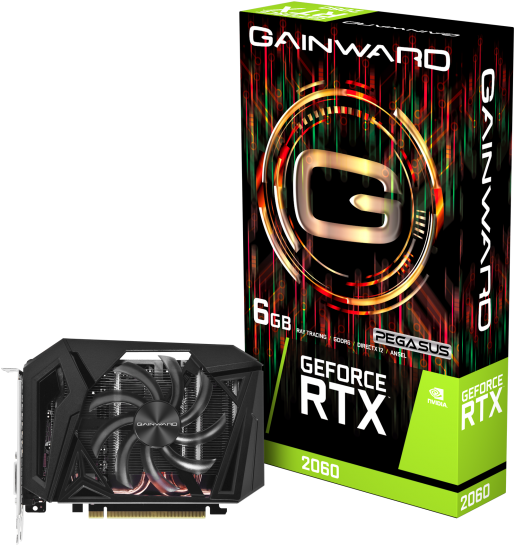 Gainward Geforce Rtx 2060 Pegasus (603x640), Png Download