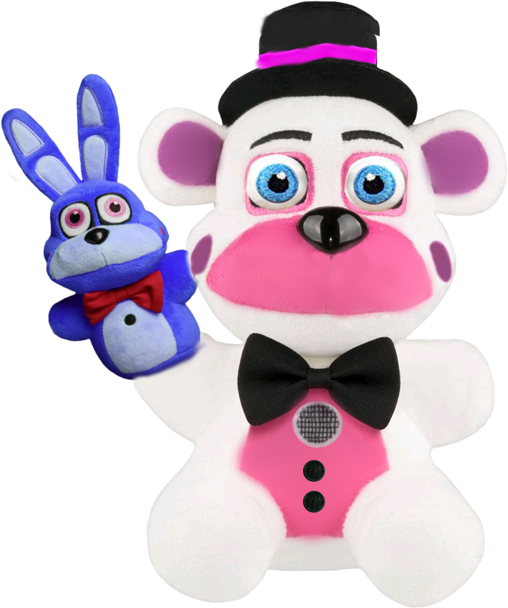 Editbettertime Freddy Plush - Funtime Freddy Plush (894x976), Png Download