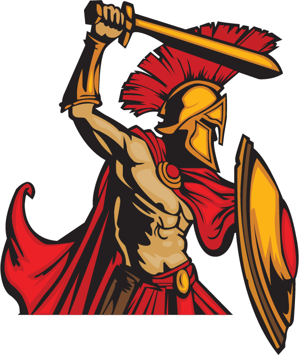 Roman Warriors Clipart Egyptian Soldier - Roman Gladiators Clip Art (594x706), Png Download