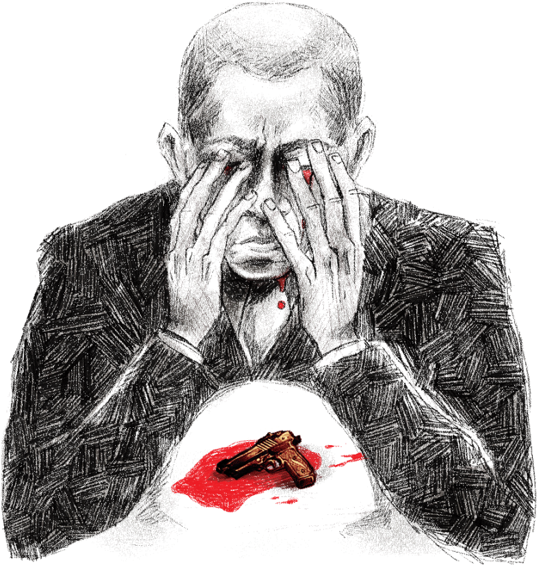 What Did Obama Say About Guns - Sketch (826x900), Png Download