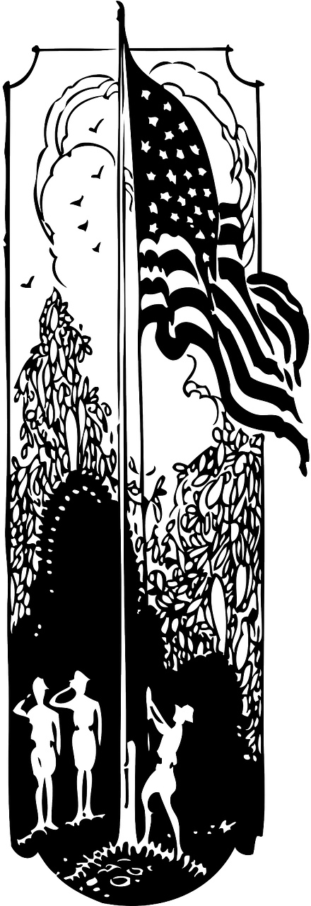 Flag Raising,boy Scouts,scouting,american Flag,old - Flag (640x1280), Png Download