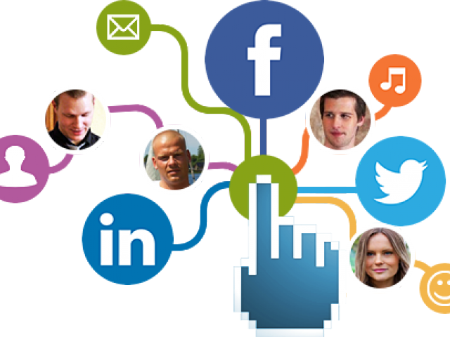Networking Png Transparent Images - Social Media Optimization (640x480), Png Download