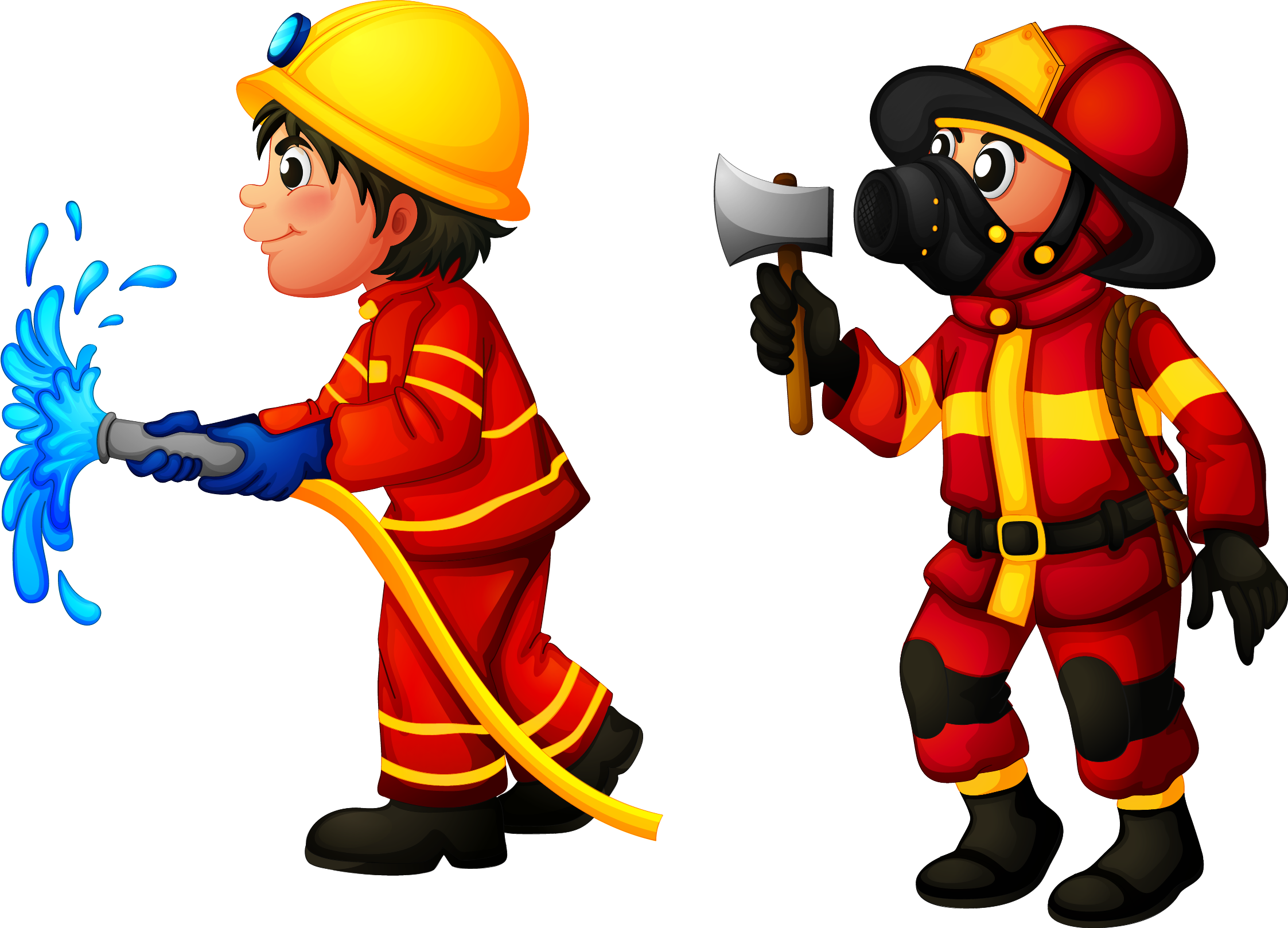 Png Free Firefighter Royalty Free Stock Photography - Transparent Fire Fighter Clipart (2245x1617), Png Download
