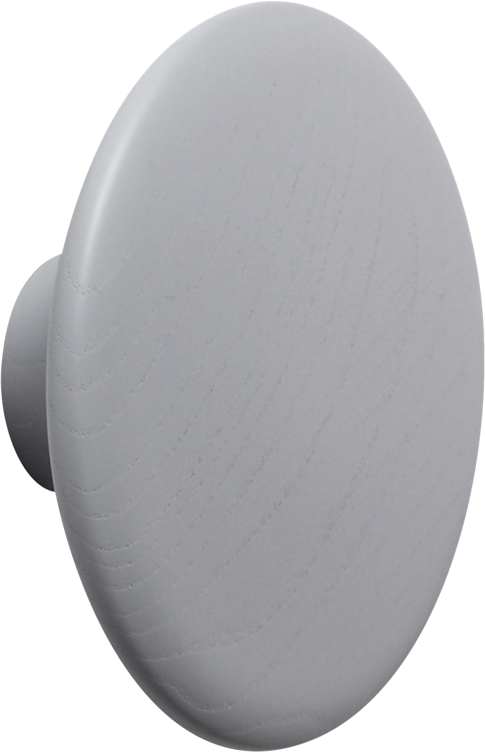 03141 The Dots Large Grey 1502286502 - Grey Hook (2000x2000), Png Download