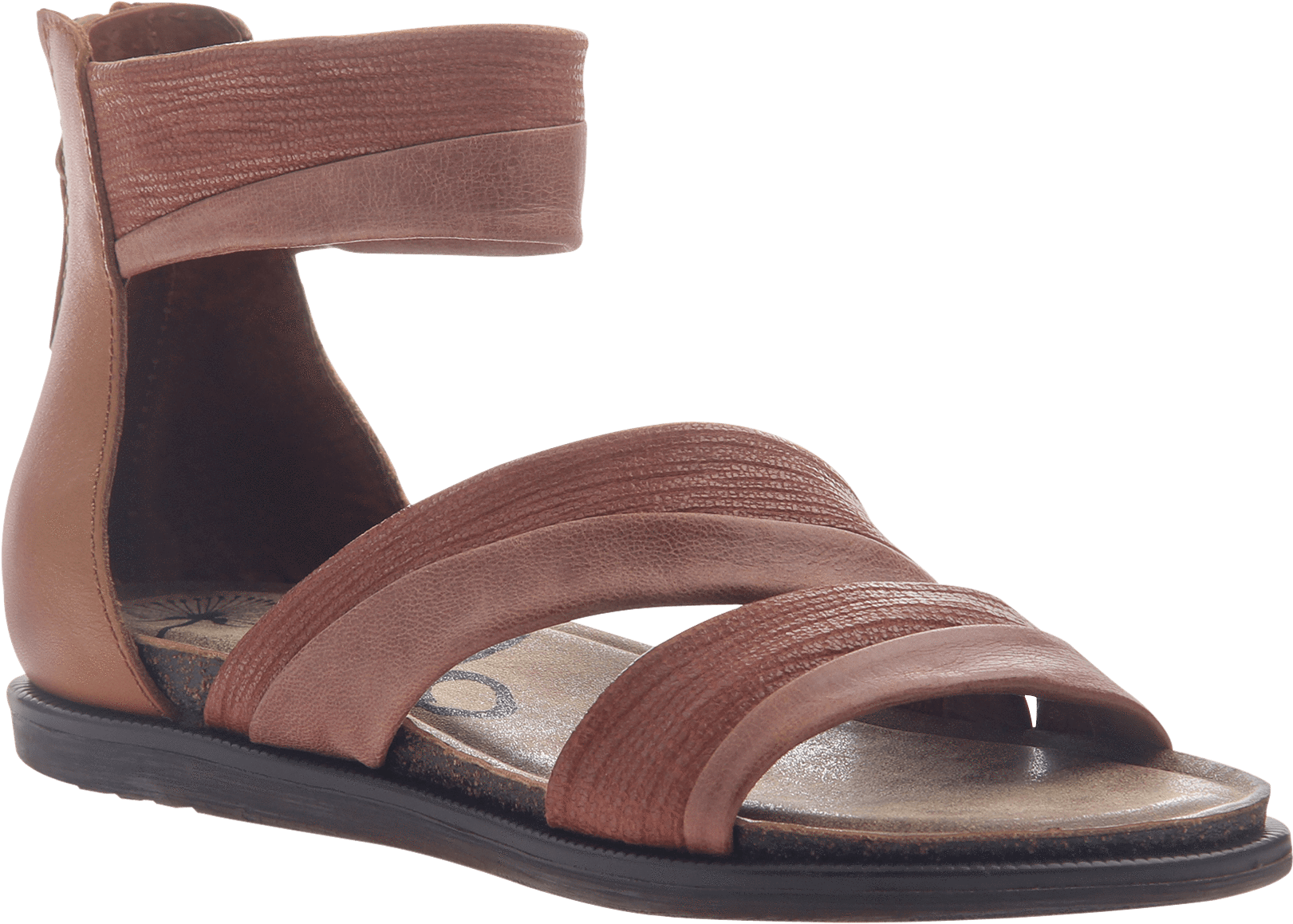 Womens Flat Sandals Souvenir In Sangria - Fisherman Sandal (1782x1782), Png Download