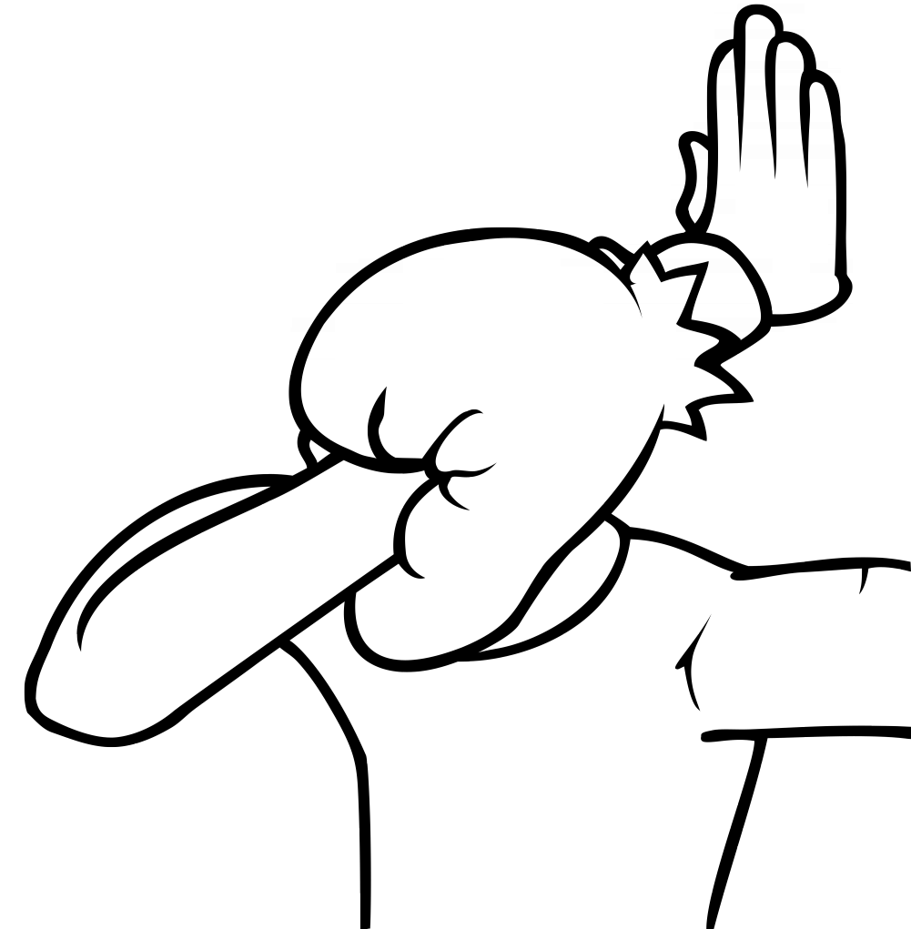 Facepalm Meme (1000x1036), Png Download