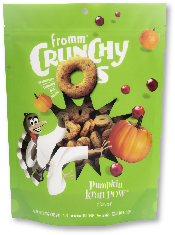 What Happens When Turkey, Cranberries, And Pumpkin - Crunchy O Treats Fromm (684x920), Png Download
