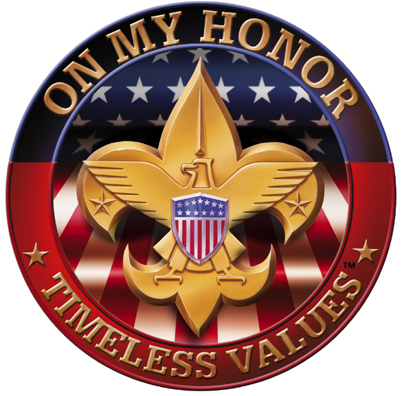 On My Honor - Boy Scout (600x584), Png Download