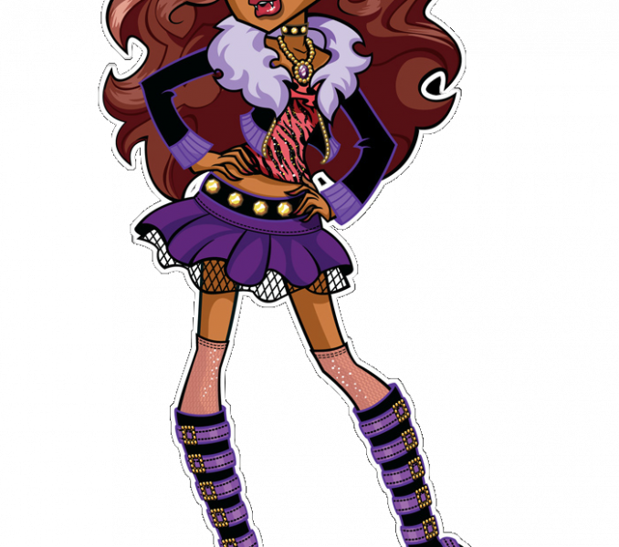 Pictures Of Clawdeen From Monster High Monster High - Clawdeen Wolf From Monster High (678x600), Png Download