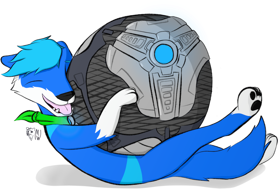 Rocket League Wolfy - Illustration (1200x1200), Png Download