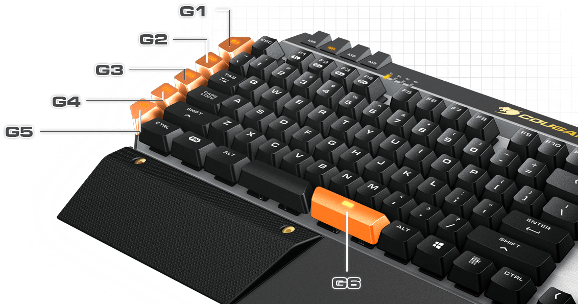 The Wasd Keys For Quick Access Without Moving Your - Membrane Keyboard Gaming (1132x595), Png Download