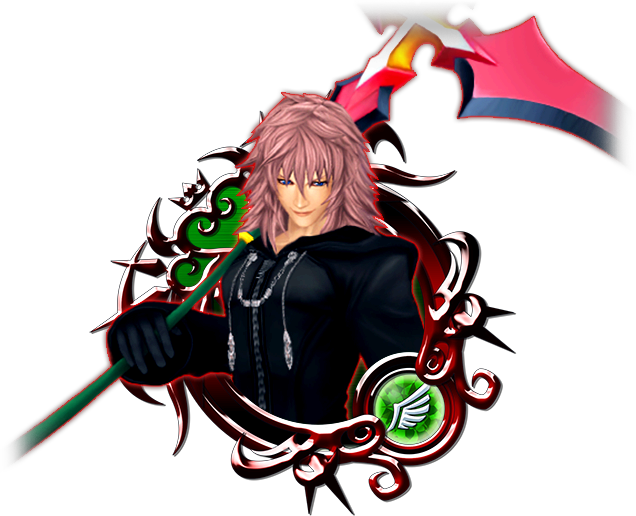 Kingdom Hearts Com The 11th Member Of The Organization - Kingdom Hearts Xion Png (636x516), Png Download