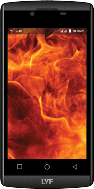 Lyf Flame 7 Smartphone - Lyf Flame 7 Phone (600x700), Png Download