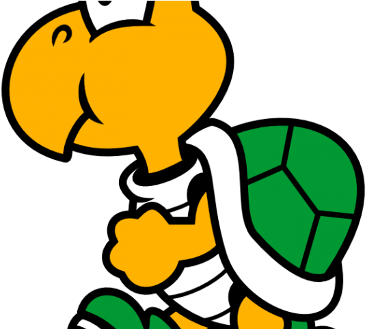 Pipe Clipart Super Mario - Koopa Troopa 2d Png (640x480), Png Download